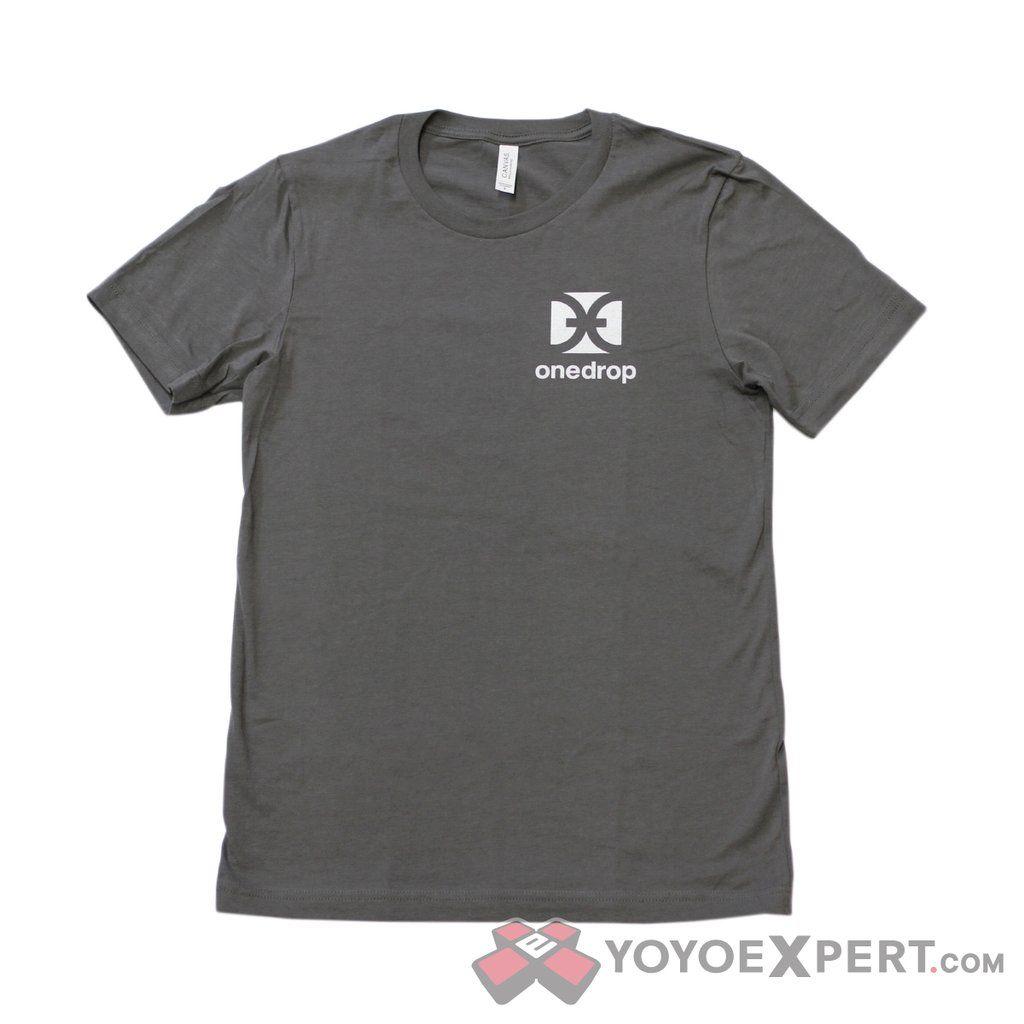 One Drop Logo - One Drop Gray Logo T-Shirt – YoYoExpert