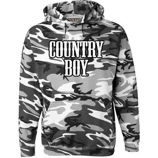 Camo Country Boy Logo - Camo Pullover Hoodie - Country Boy?« Logo 2