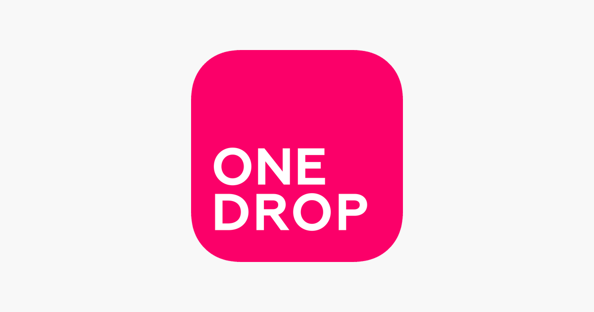 One Drop Logo - One Drop Diabetes Management on the App Store