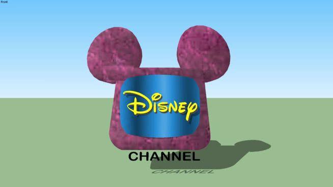 Disney Cinemagic Channel Logo - Disney Channel logo (2000-2002) | 3D Warehouse