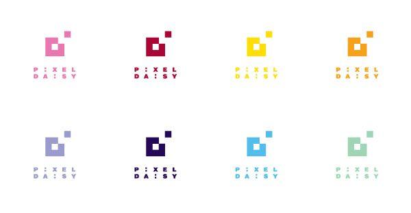 Pixel Daisy Logo - pixel daisy on Branding Served | Ideas for the House | Pinterest ...