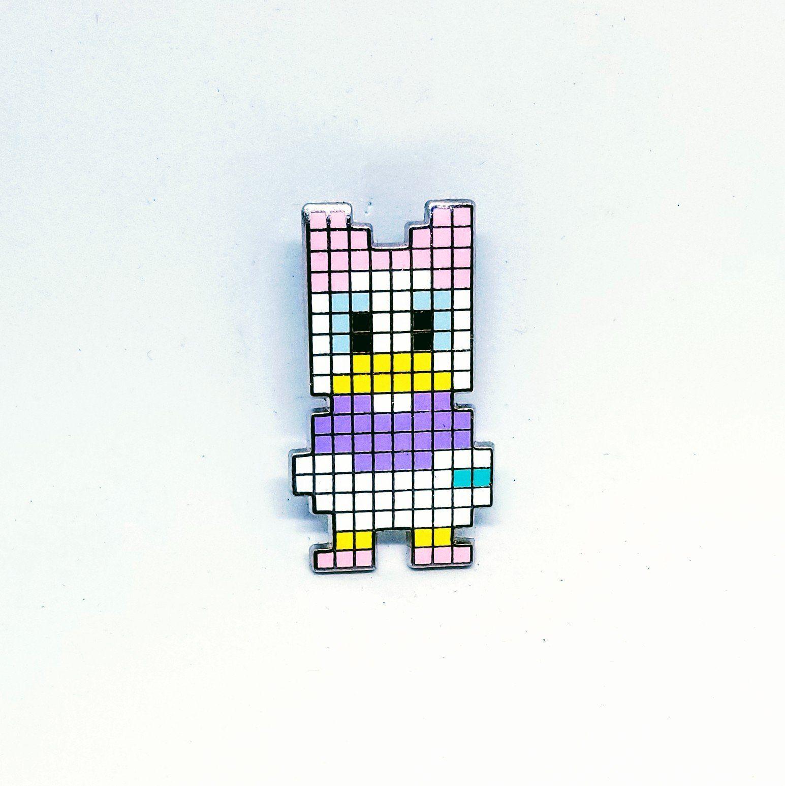 Pixel Daisy Logo - Daisy Duck Pixel Pin - Mystery Box – Wonderland Pin Trading
