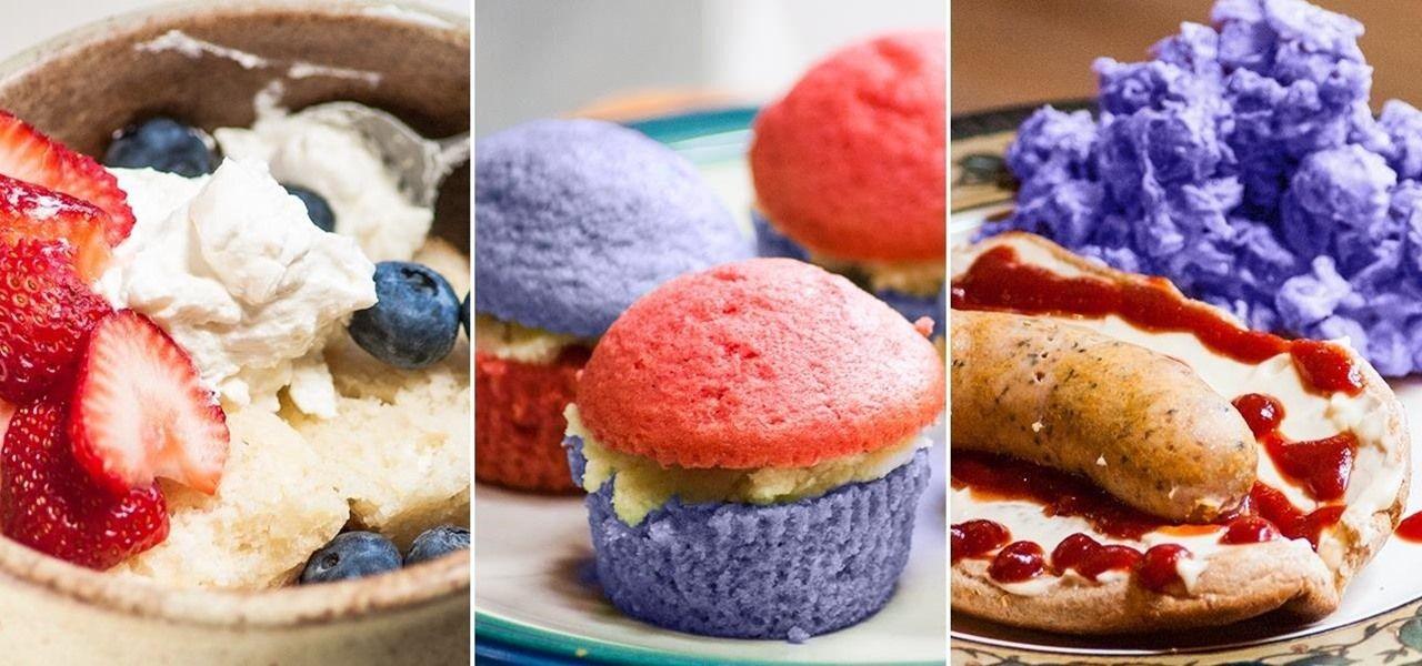 Red White and Blue Food Logo - Red, White & Blue Foods That Are Perfect for Fourth of July « Food