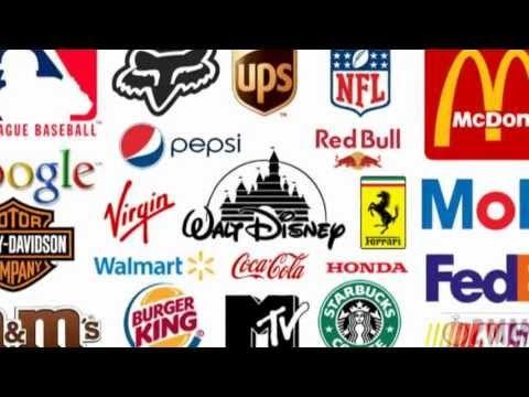 Famous Advertising Logo - Famous Logos With Hidden Meanings – 2 Minute Marketing #104 | Nick ...