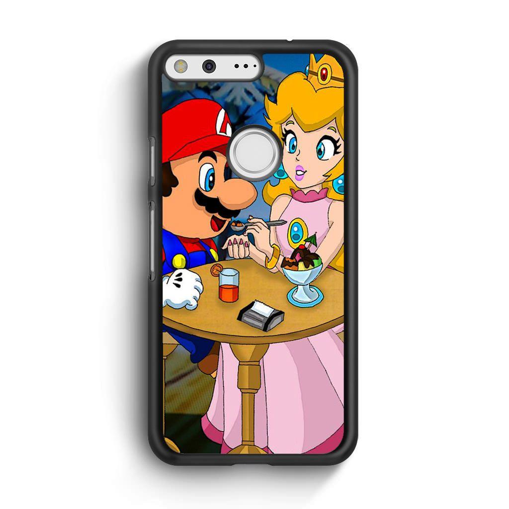Pixel Daisy Logo - Mario Bross and Princess Daisy Google Pixel XL Case - CASESHUNTER