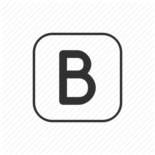 Capital B Logo - 'Symbols - Symbols - Add On Vol. 1' by Vectto