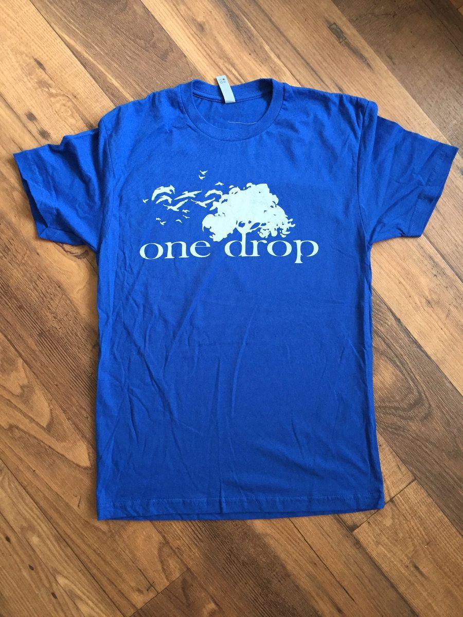One Drop Logo - Men's One Drop logo with birds | One Drop