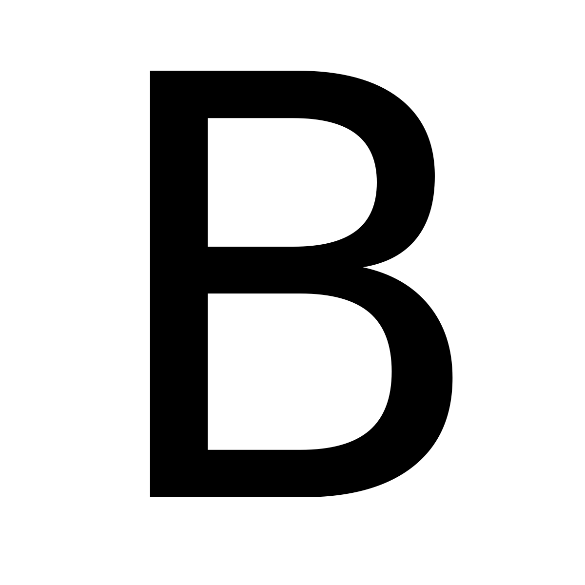 Capital B Logo - B - Wiktionary