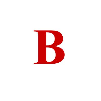 Capital B Logo - File:Bright red capital B, with serifs.jpg