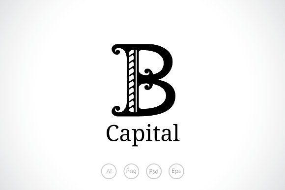 Capital B Logo - Letter B Logo Template