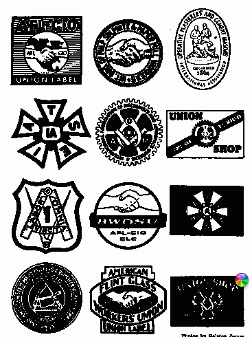 labor union logos