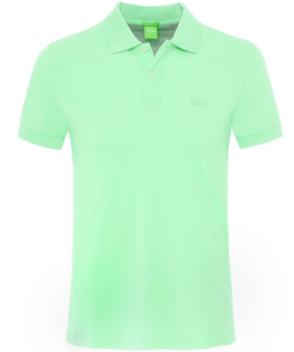 Green C Logo - Boss Green C Firenze Logo Polo Shirt In Green For Men
