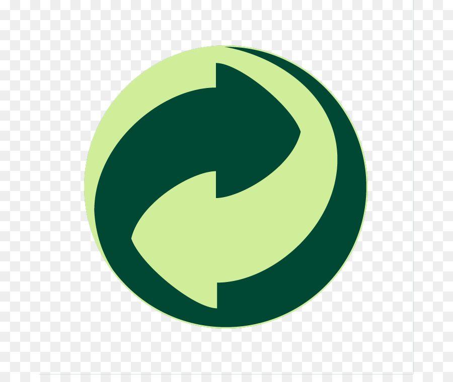 Reuse Logo - Green Dot Recycling symbol Logo Reuse Recycle Symbol png