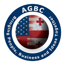 Georgia Red and Blue Business Logo - America-Georgia Business Council Events | Eventbrite