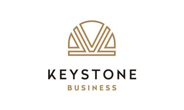 Keystone Logo - Initial k and keystone image logo design Vector