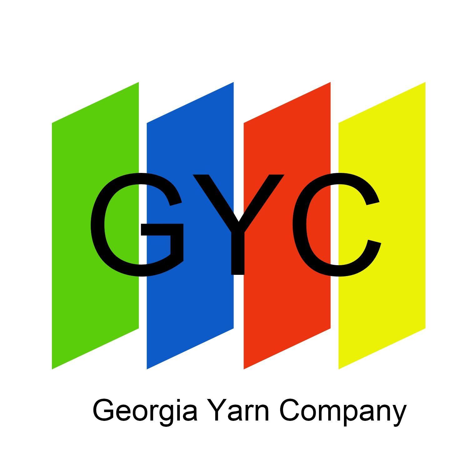 Georgia Red and Blue Business Logo - Georgia Yarn Company