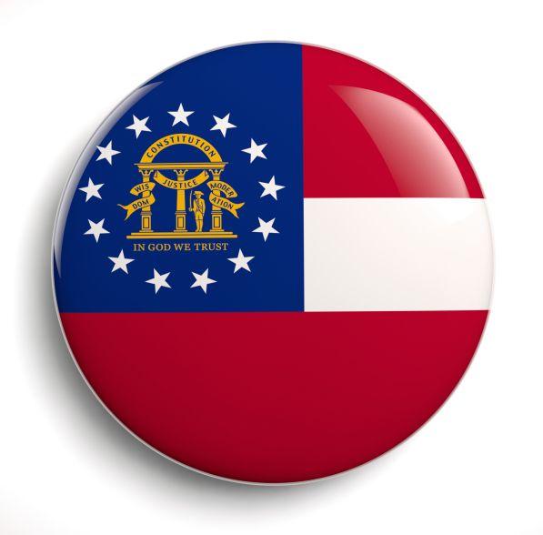 Georgia Red and Blue Business Logo - Take Advantage Of The Georgia Quality Jobs Credit