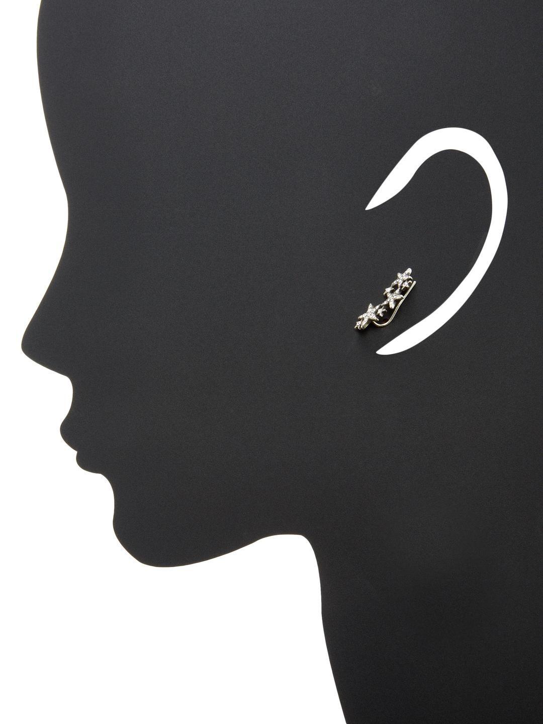 Spade with White Star Logo - Lyst - Kate Spade Star Ear Pins