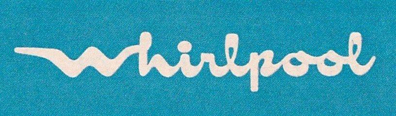 Whirlpool Logo - whirlpool logo 1960s | This is one of the coolest logos EVER ...
