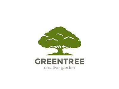 Oak Tree Logo - Green Oak Tree Logo