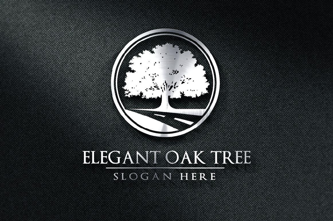 Oak Tree Logo - Green Oak Tree Logo vol 2