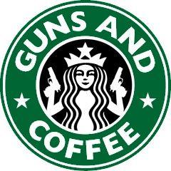 Funny Starbucks Logo - Starbucks says keep coming with your guns