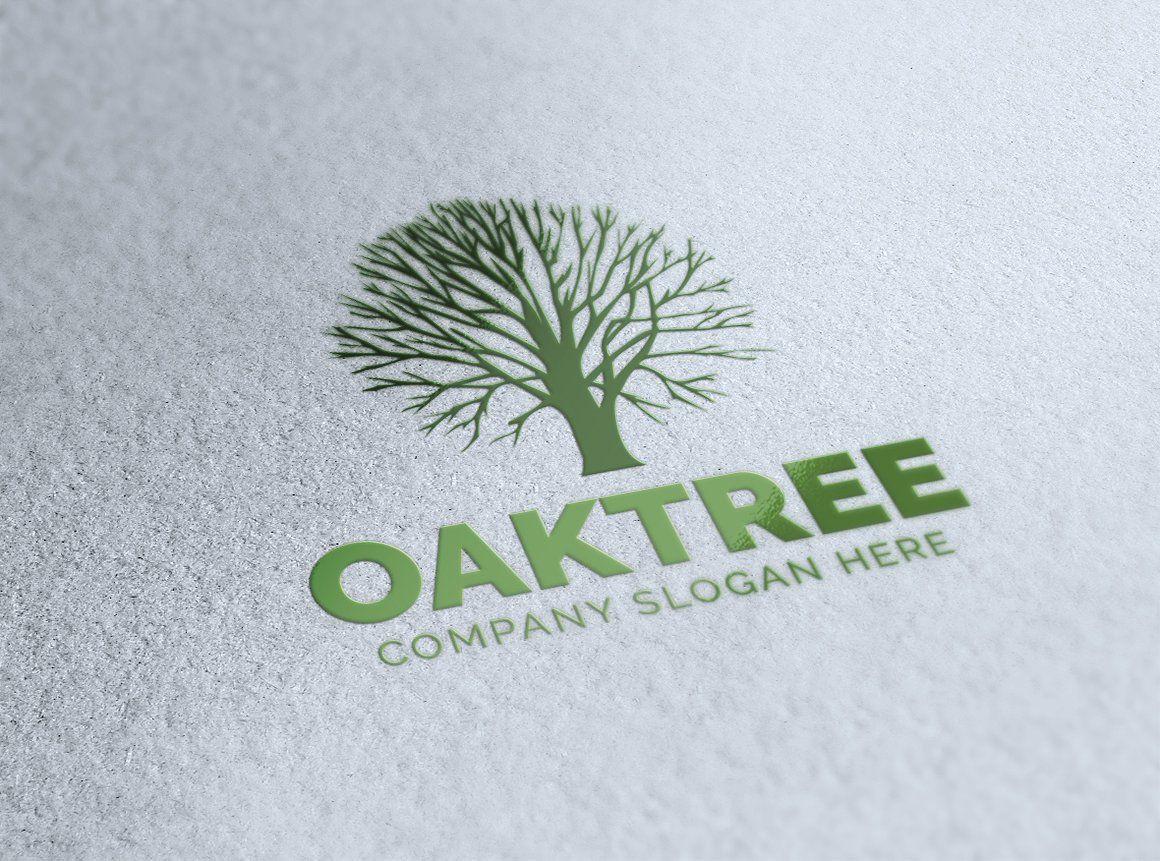 Oak Tree Logo - Oak Tree Logo Logo Templates Creative Market