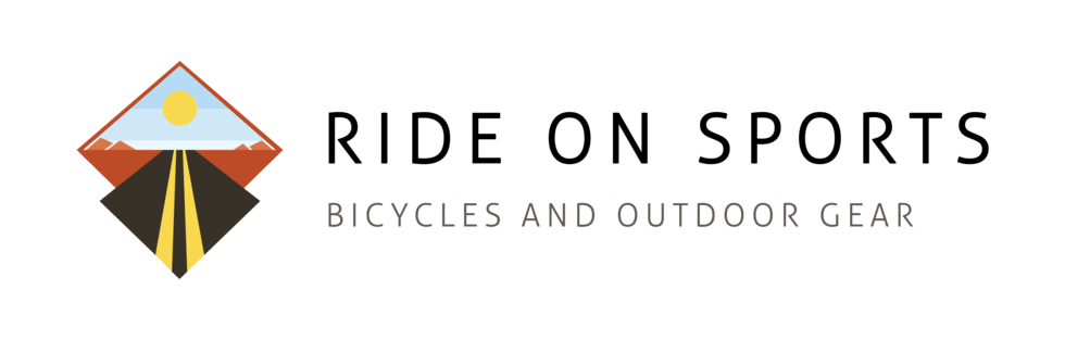 Outdoor Gear and Clothing Logo - Ride On Sports. Locally Owned in Las Cruces, New Mexico. Bicycles