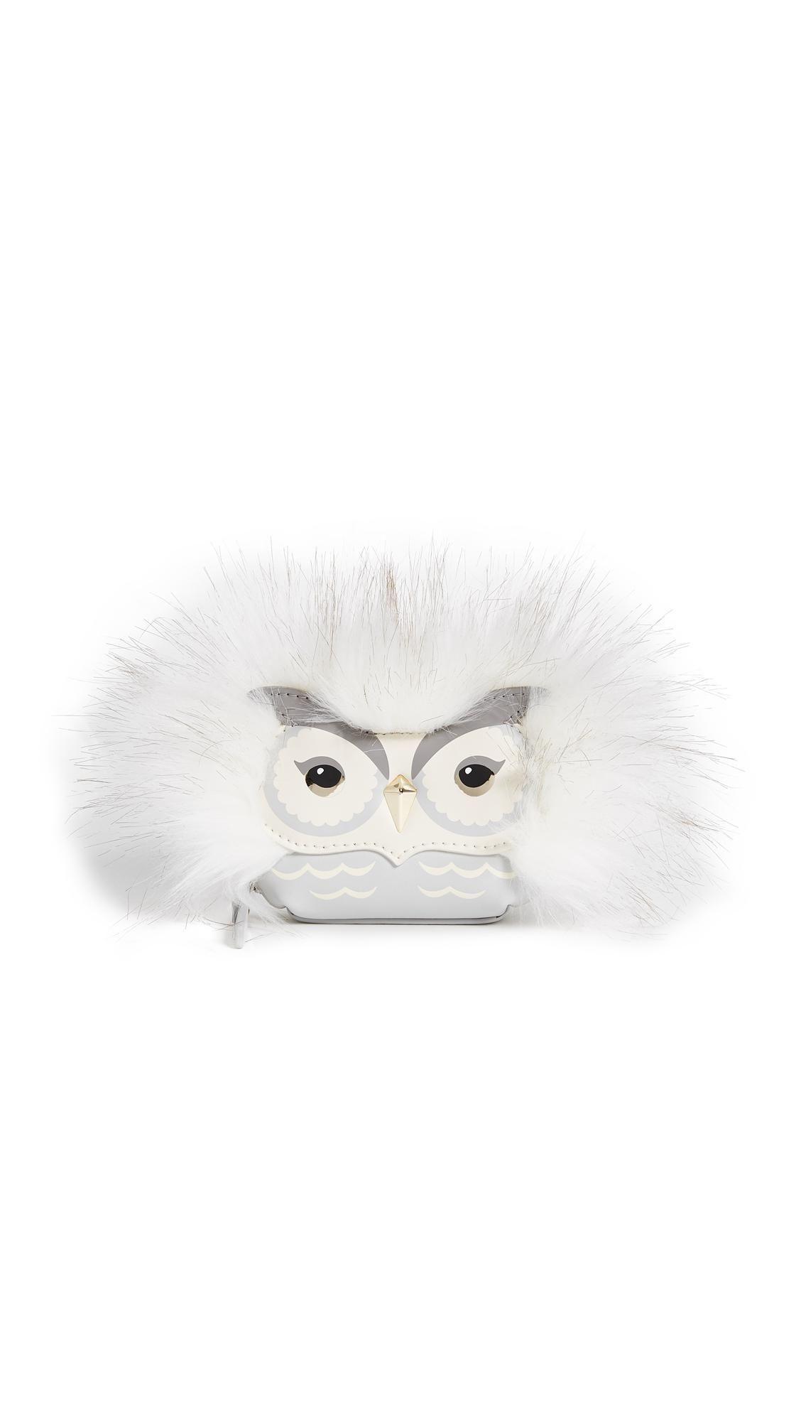 Spade with White Star Logo - Kate Spade Star Bright Owl Coin Purse in White - Lyst