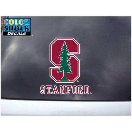 Wallmart Pictures of S Logo - Stanford Cardinal Decal Logo Over Stanford