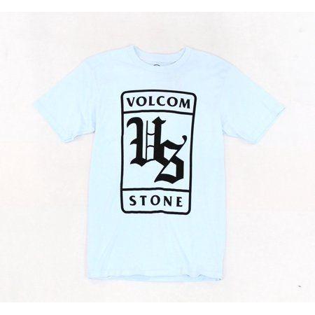 Wallmart Pictures of S Logo - Volcom NEW Spotlight Blue Mens Size Small S Logo Graphic