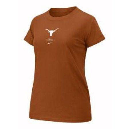Wallmart Pictures of S Logo - Texas Longhorns Women's Nike S/s Logo Crew Tee - Walmart.com