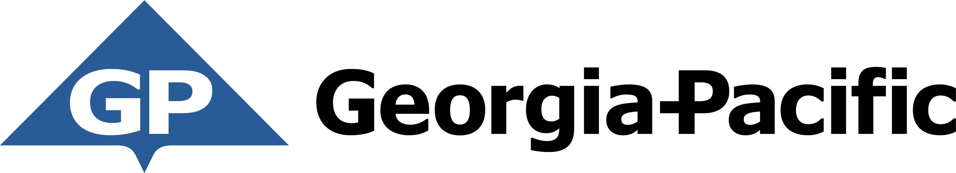Georgia Red and Blue Business Logo - Welcome to Georgia-Pacific