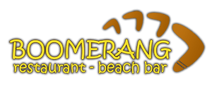 Boomerang Restaurant Logo - Boomerang – Boomerang, Zante