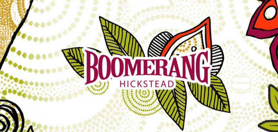 Boomerang Restaurant Logo - Win an access all areas experience at Boomerang Hickstead