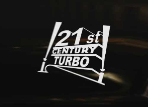 Century Window Logo - 21st Century Turbo 4x4 Caravan Bumper Sticker Window Laptop Wall ...