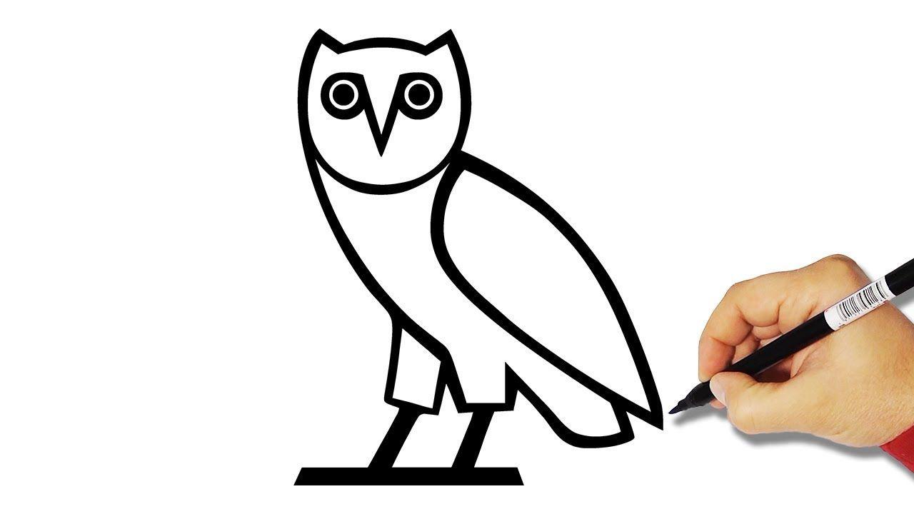 Ovo Owl Logo - How to Draw the OVO Owl Logo | DRAKE - YouTube