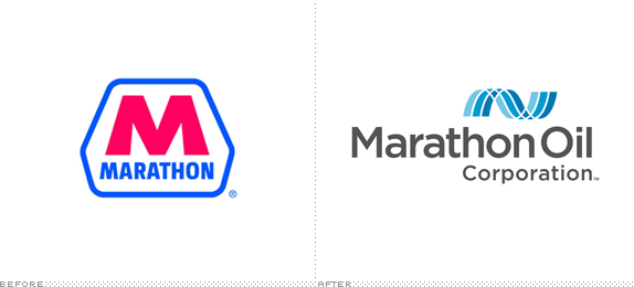 Marathon Oil Company Logo - Brand New: Oily Wave