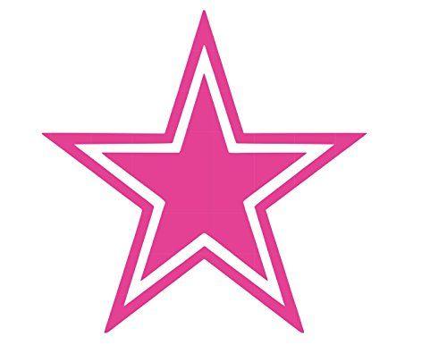 Pink Dallas Cowboys Logo - Dallas Cowboys Star: Sports & Outdoors