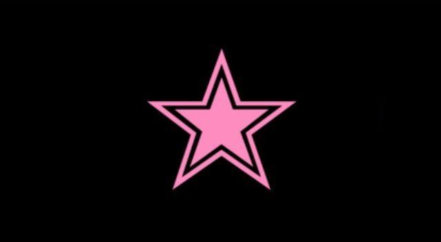 Pink Dallas Cowboys Logo - Dallas Cowboys Hot Pink License Plate Breast Cancer Car Tag Football ...