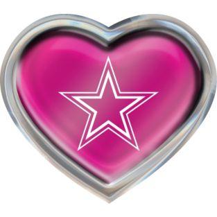 Pink Dallas Cowboys Logo - Dallas Cowboys Pink Heart Emblem