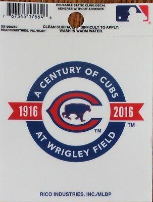 Century Window Logo - CHICAGO CUBS LOGO Vinyl Car Truck DECAL 5 Window STICKER Graphic