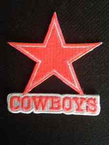 Pink Dallas Cowboys Logo - Dallas Cowboys NFL Jersey Patch (Pink-Orange) AT&T Iron On Sew ...