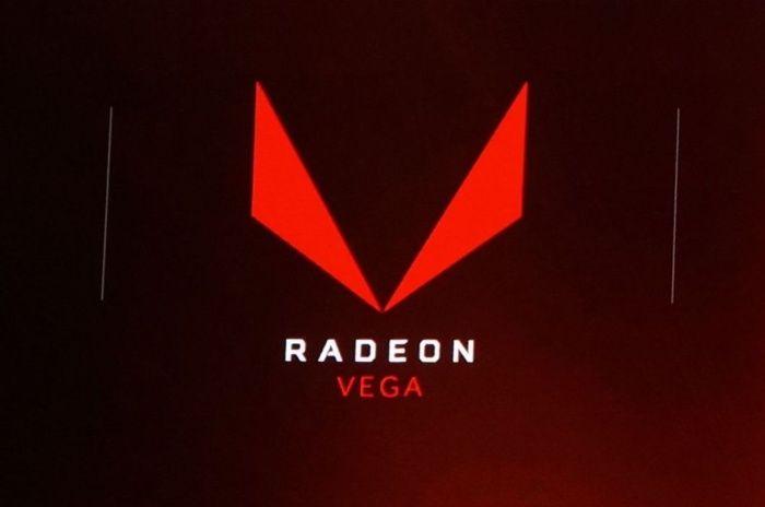 AMD Red Logo - Radeon Vega logo, graphics card design revealed at AMD's Ryzen event