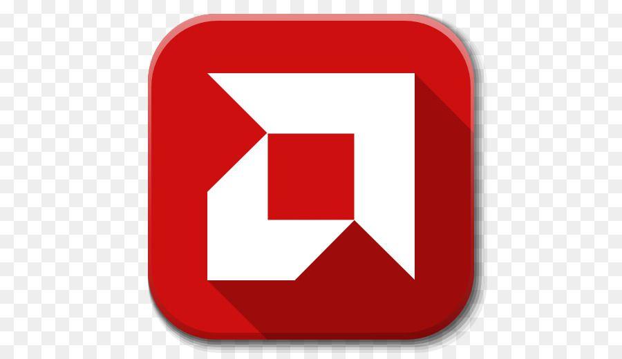 AMD Red Logo - square area brand - Apps Amd Ati png download - 512*512 - Free ...