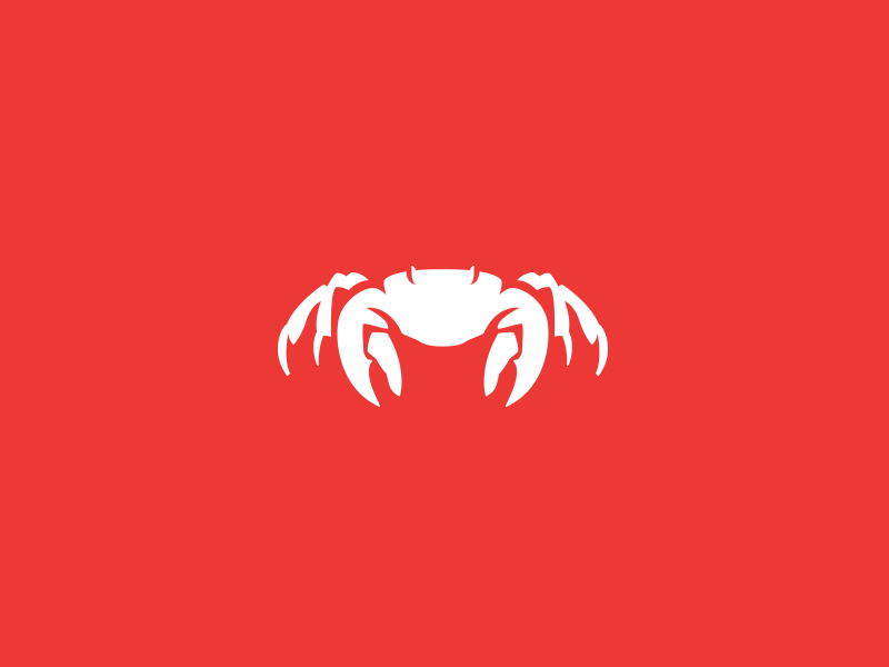 Crab Logo - Crab logo by Damian Patkowski | Dribbble | Dribbble