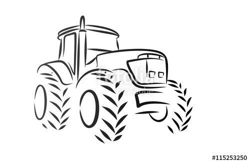 Tractor Logo - Tractor logo. 