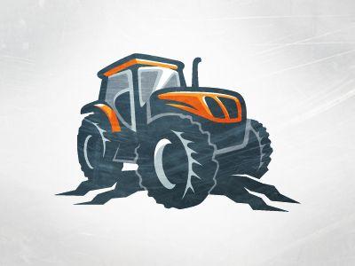 Tractor Logo - Tractor Logo by Ryan Lord | Dribbble | Dribbble