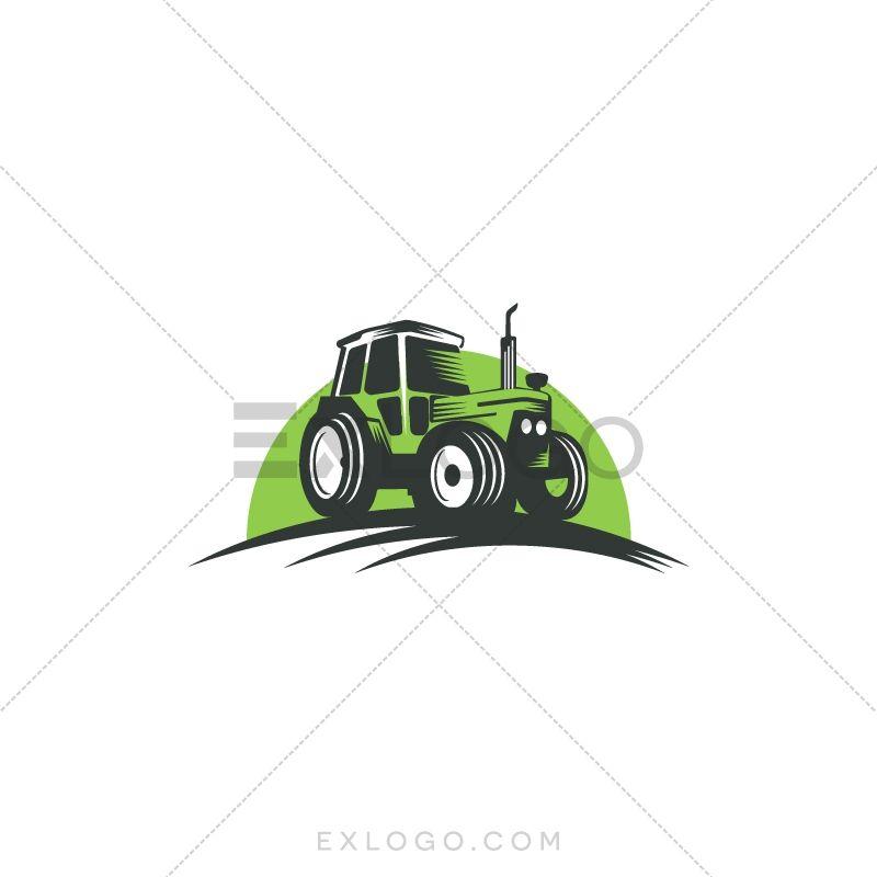 Tractor Logo - Green Tractor Logo - ExLogoExLogo