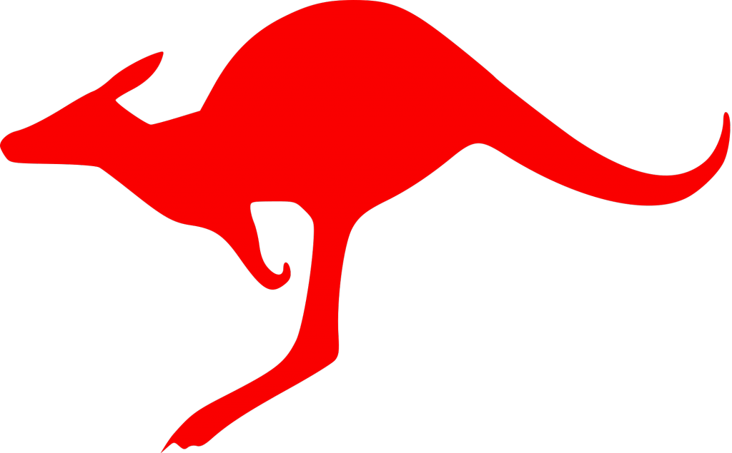 Kangaroo as Logo - Red kangaroo Logos